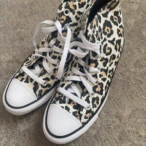 Women's Converse All-Star High-tops, Animal Print, Size 7.5